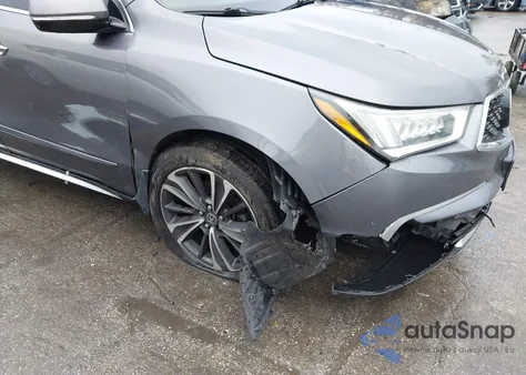 2020 Acura Mdx Technology Package z USA, uszkodzony, nr VIN 5J8YD4H50LL056443